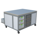 Mobiele werktafel MFT-HD-4KD-1S