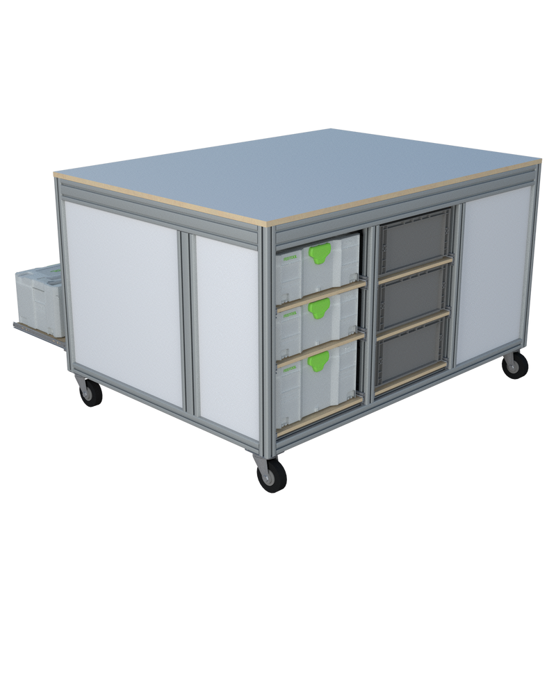 Mobiele werktafel MFT-HD-4KD-1S