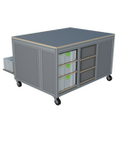 Mobiele werktafel MFT-HD-4KD-1S