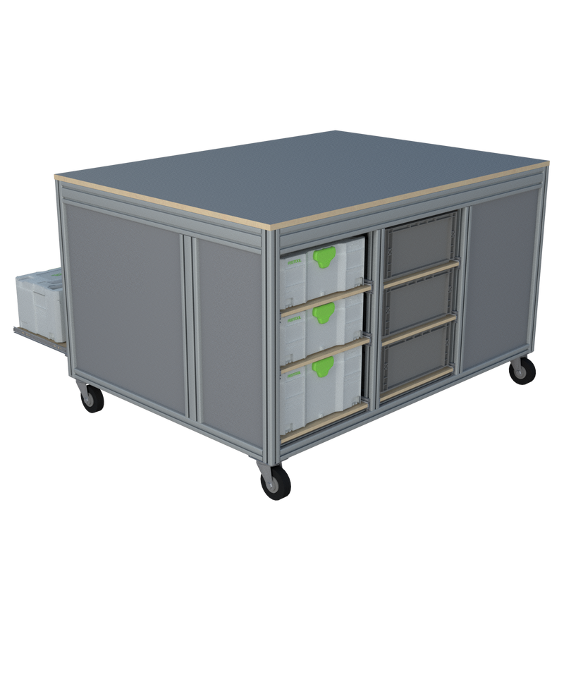Mobiele werktafel MFT-HD-4KD-1S