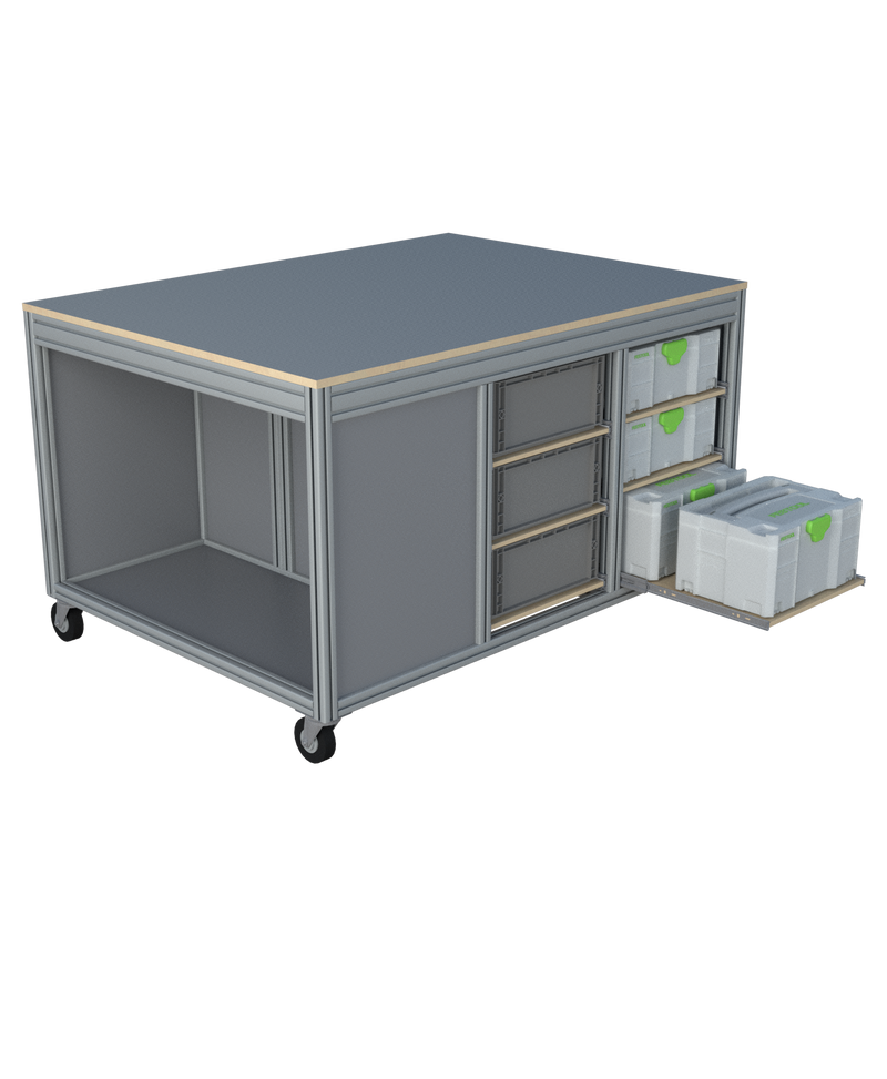 Mobiele werktafel MFT-HD-4KD-1S