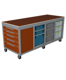 Mobiele werktafel MFT-HD-6K-1L