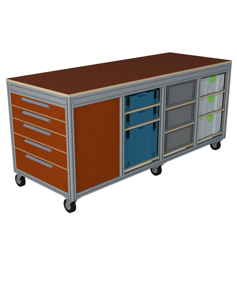 Mobiele werktafel MFT-HD-6K-1L