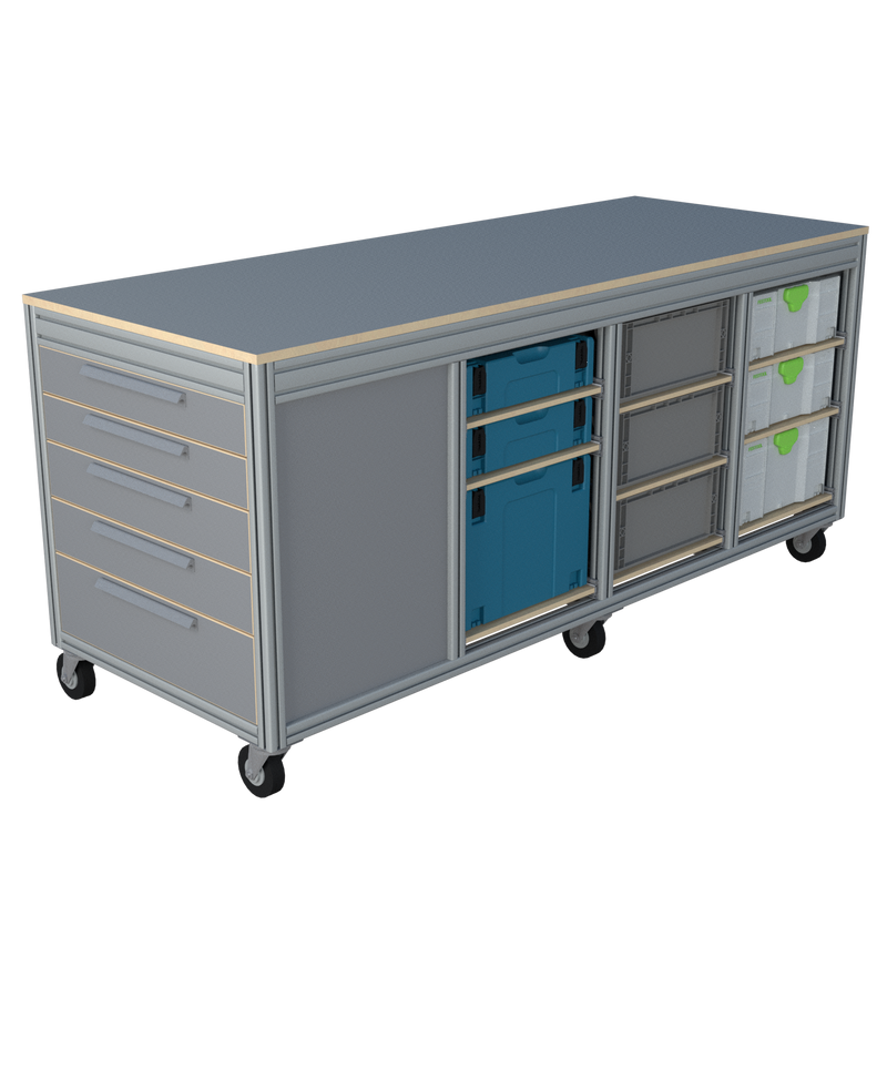 Mobiele werktafel MFT-HD-6K-1L