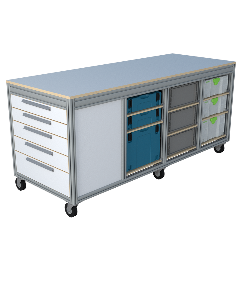 Mobiele werktafel MFT-HD-6K-1L