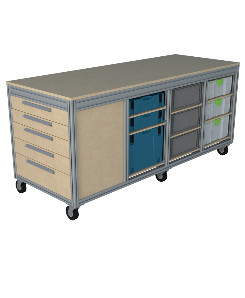 Mobiele werktafel MFT-HD-6K-1L