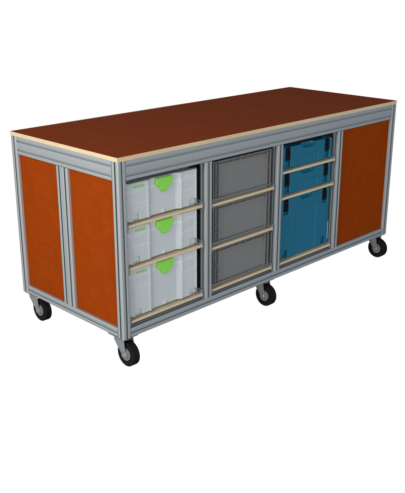 Mobiele werktafel MFT-HD-6K-1S