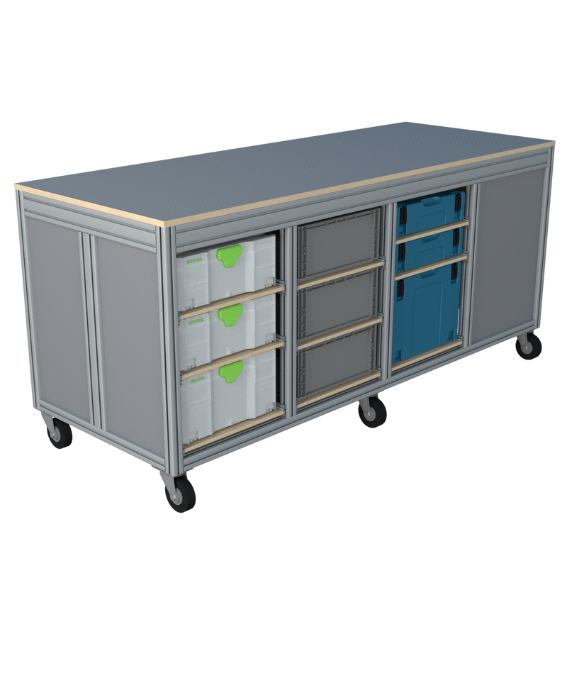 Mobiele werktafel MFT-HD-6K-1S