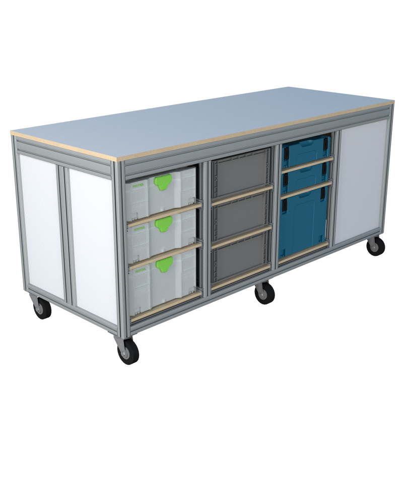Mobiele werktafel MFT-HD-6K-1S