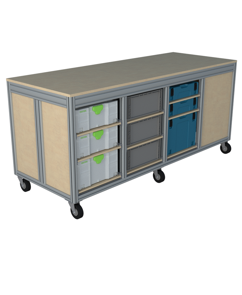 Mobiele werktafel MFT-HD-6K-1S
