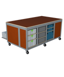 Mobiele werktafel MFT-HD-6KD-1L