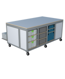 Mobiele werktafel MFT-HD-6KD-1L
