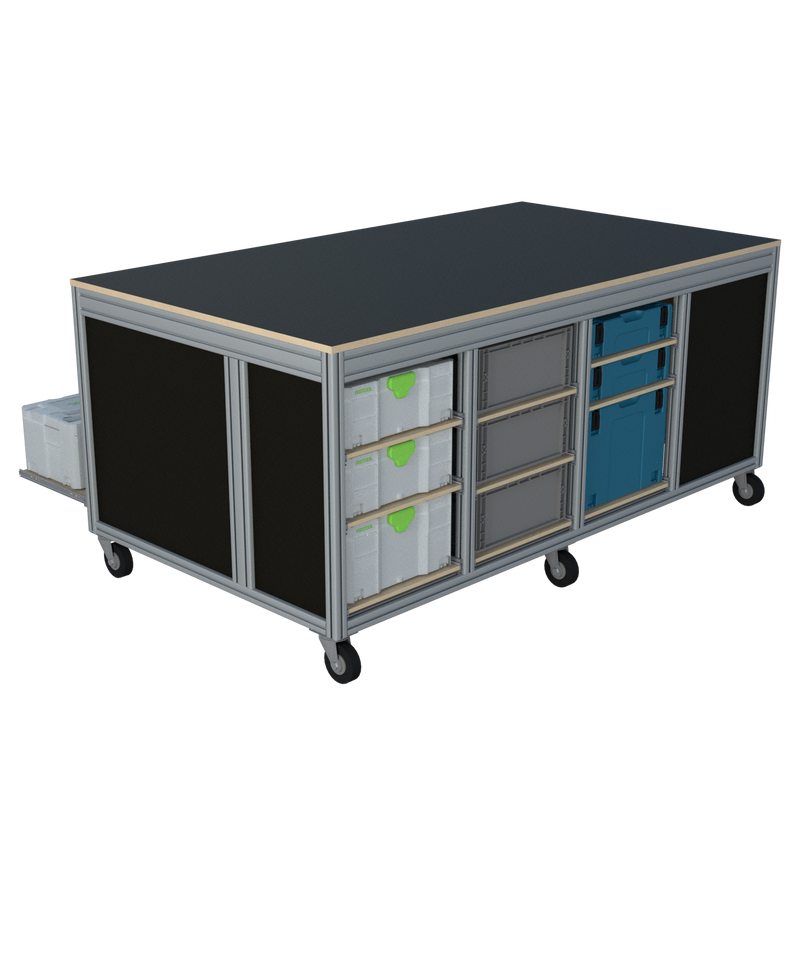 Mobiele werktafel MFT-HD-6KD-1L