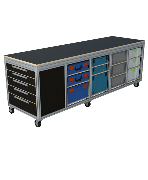 Mobiele werktafel MFT-HD-8K-1L