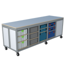 Mobiele werktafel MFT-HD-8K-1S