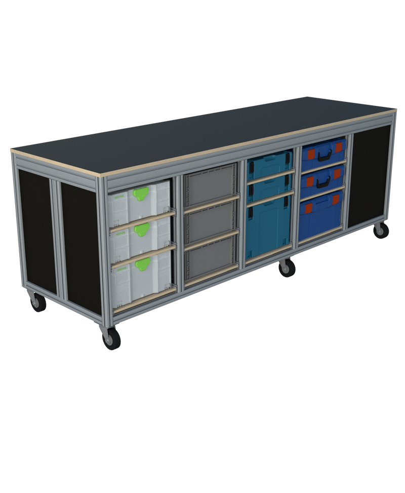 Mobiele werktafel MFT-HD-8K-1S