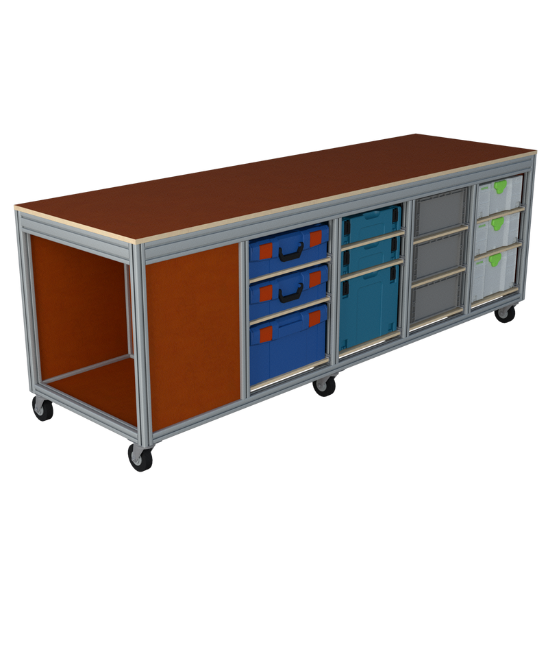 Mobiele werktafel MFT-HD-8K-1S