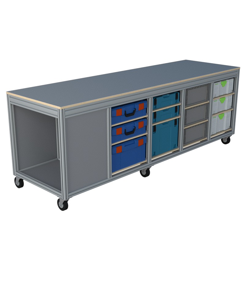 Mobiele werktafel MFT-HD-8K-1S