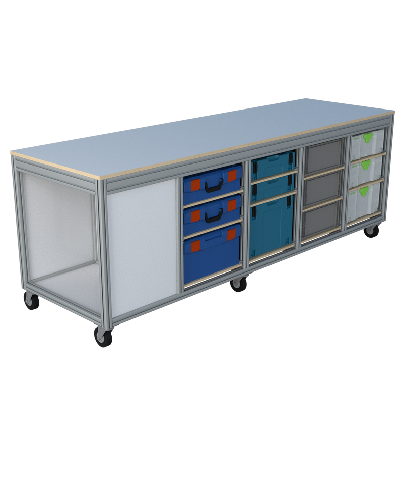 Mobiele werktafel MFT-HD-8K-1S