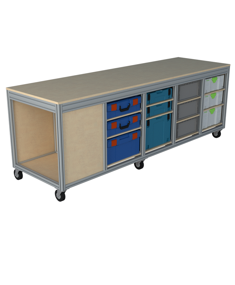 Mobiele werktafel MFT-HD-8K-1S