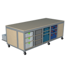 Mobiele werktafel MFT-HD-8KD-1L