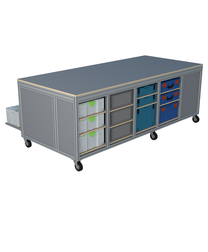 Mobiele werktafel MFT-HD-8KD-1S
