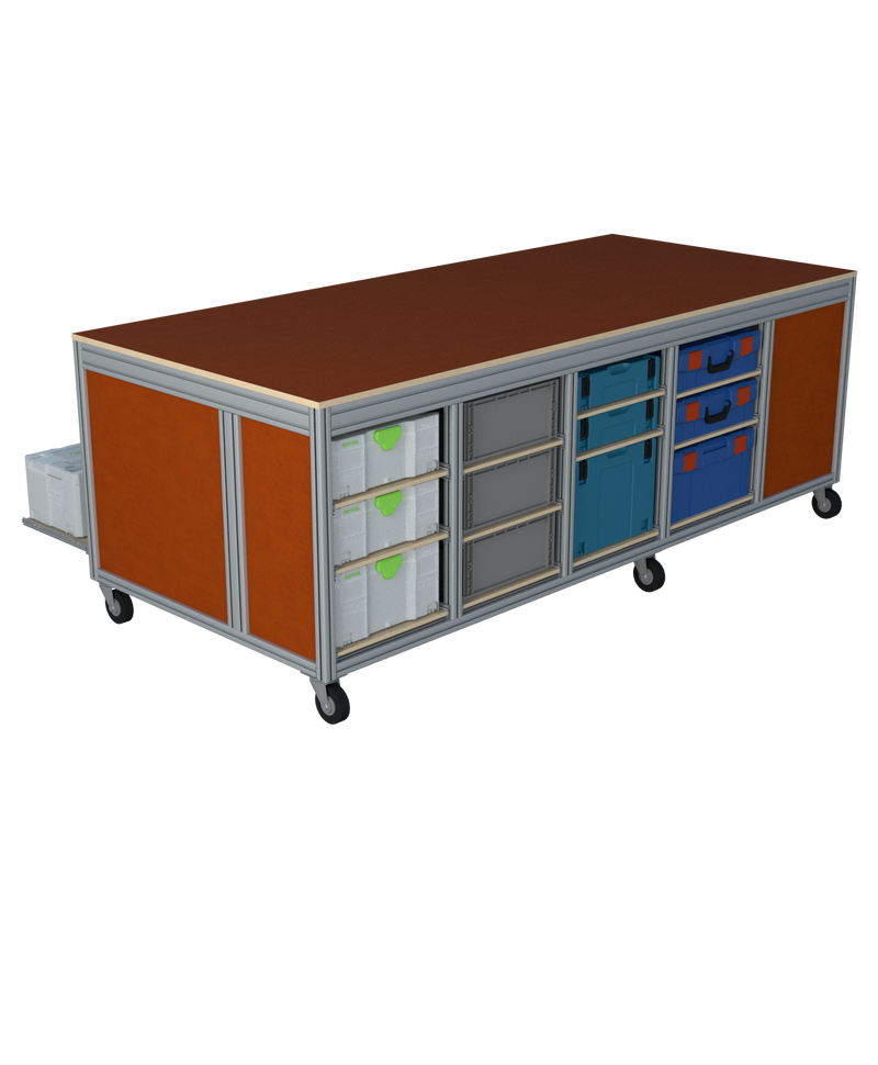 Mobiele werktafel MFT-HD-8KD-1S