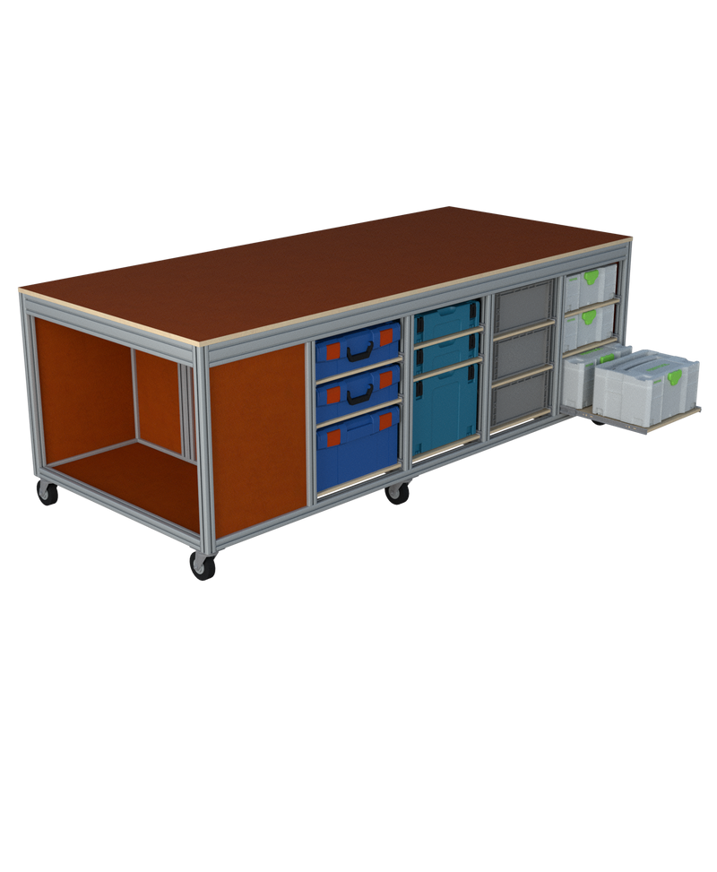 Mobiele werktafel MFT-HD-8KD-1S