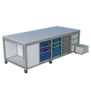 Mobiele werktafel MFT-HD-8KD-1S