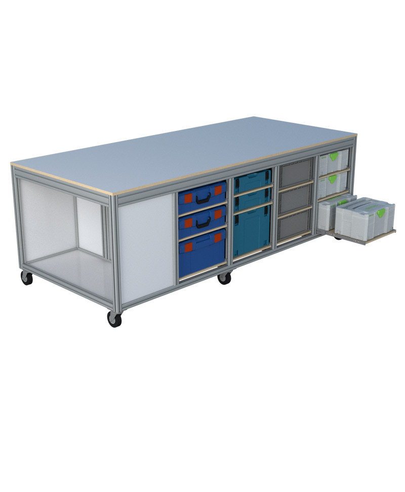 Mobiele werktafel MFT-HD-8KD-1S