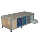 Mobiele werktafel MFT-HD-8KD-1S