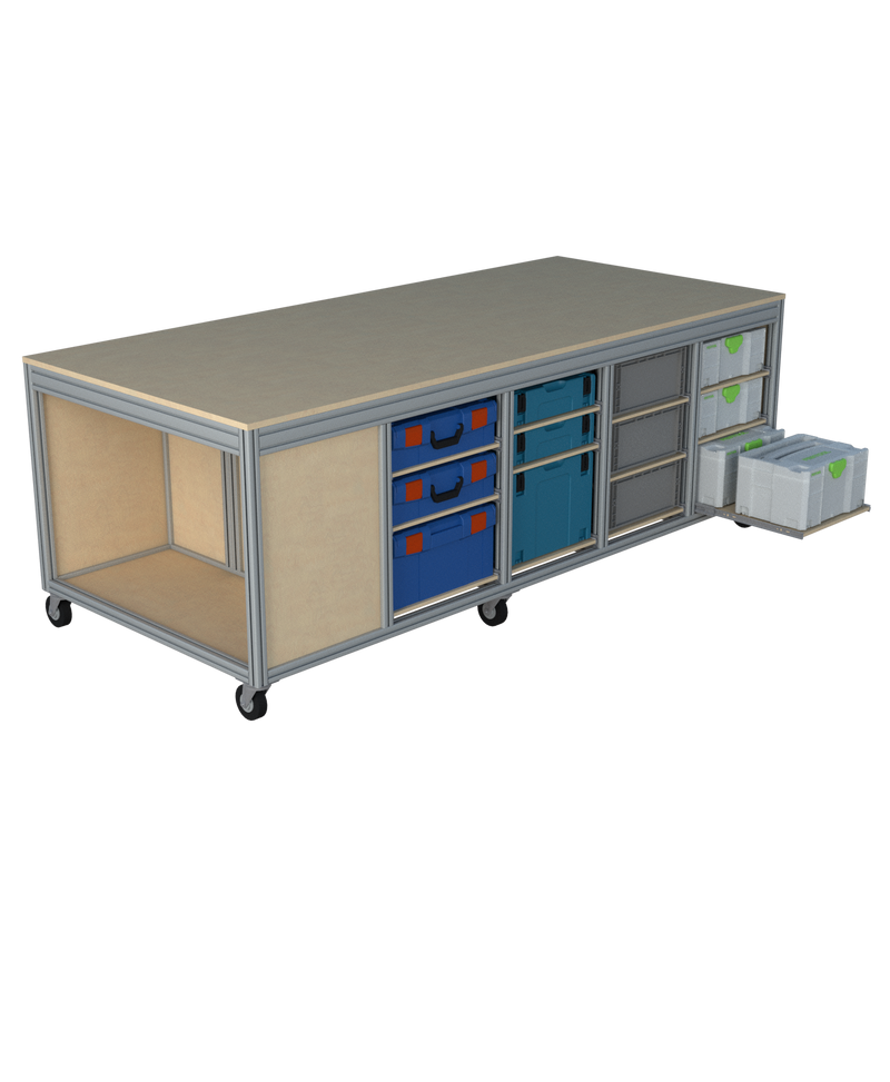 Mobiele werktafel MFT-HD-8KD-1S