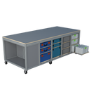 Mobiele werktafel MFT-HD-8KD-1S
