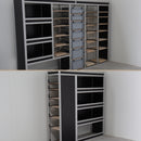 (Combi-deal) bedrijfswageninrichting Master, Ducato, Transit, Boxer, Jumper L2H2 donker