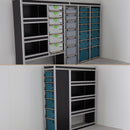 (Combi-deal) bedrijfswageninrichting Master, Ducato, Transit, Boxer, Jumper L2H2 donker