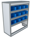 Bedrijfswageninrichting Citroën Jumpy | L2 (M) | Passagierszijde | Type 3