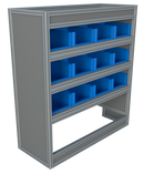 Bedrijfswageninrichting Citroën Jumpy | L2 (M) | Passagierszijde | Type 3