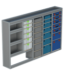 Bedrijfswageninrichting Peugeot Boxer | L2H2 | Bestuurderszijde | Type 1