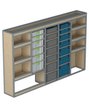 Bedrijfswageninrichting Peugeot Boxer | L2H2 | Bestuurderszijde | Type 2