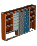 Bedrijfswageninrichting Opel Movano | L2H2 | Bestuurderszijde | Type 2