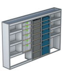 Bedrijfswageninrichting Peugeot Boxer | L2H2 | Bestuurderszijde | Type 2