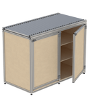 Werkbank met rollenbaan RW-2S-L