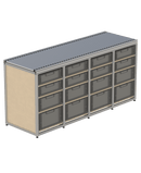 Werkbank met rollenbaan RW-4K-LD