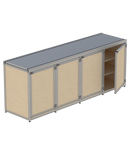 Werkbank met rollenbaan RW-4S-L