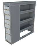 Bedrijfswageninrichting VW Crafter | L3H3 | Passagierszijde | Type 1