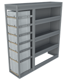 Bedrijfswageninrichting S-1K1S1W-B