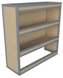 Bedrijfswageninrichting Ford Transit Custom | L2H1 | Passagierszijde | Type 2