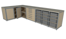 Werkplaatsinrichting set 6 (3540 x 1815mm)