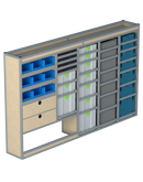 Bedrijfswageninrichting Citroën Jumper | L2H2 | Bestuurderszijde BLN-3