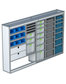 Bedrijfswageninrichting Citroën Jumper | L2H2 | Bestuurderszijde BLN-3